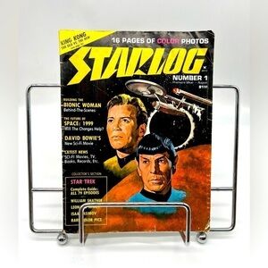 Starlog Magazine premiere issue 1976 Star Trek Cover